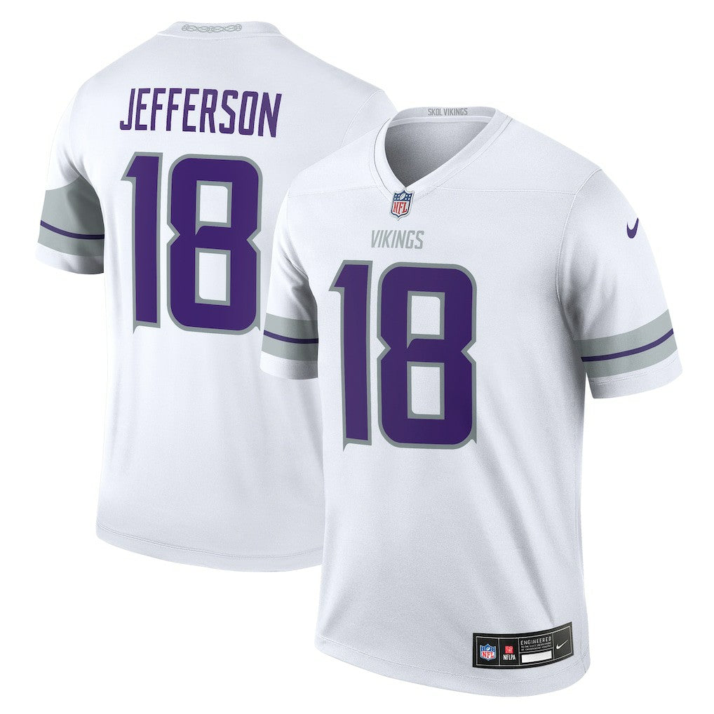 Justin Jefferson Minnesota Vikings Legend Player Performance Top White