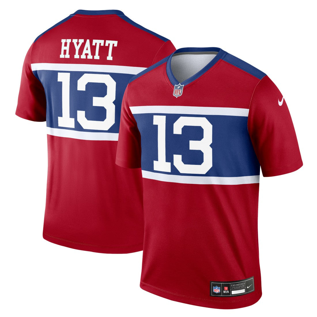 Jalin Hyatt New York Giants Legend Player Performance Top Red
