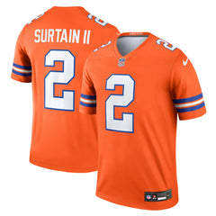 Patrick Surtain II Denver Broncos Legend Player Performance Top Orange