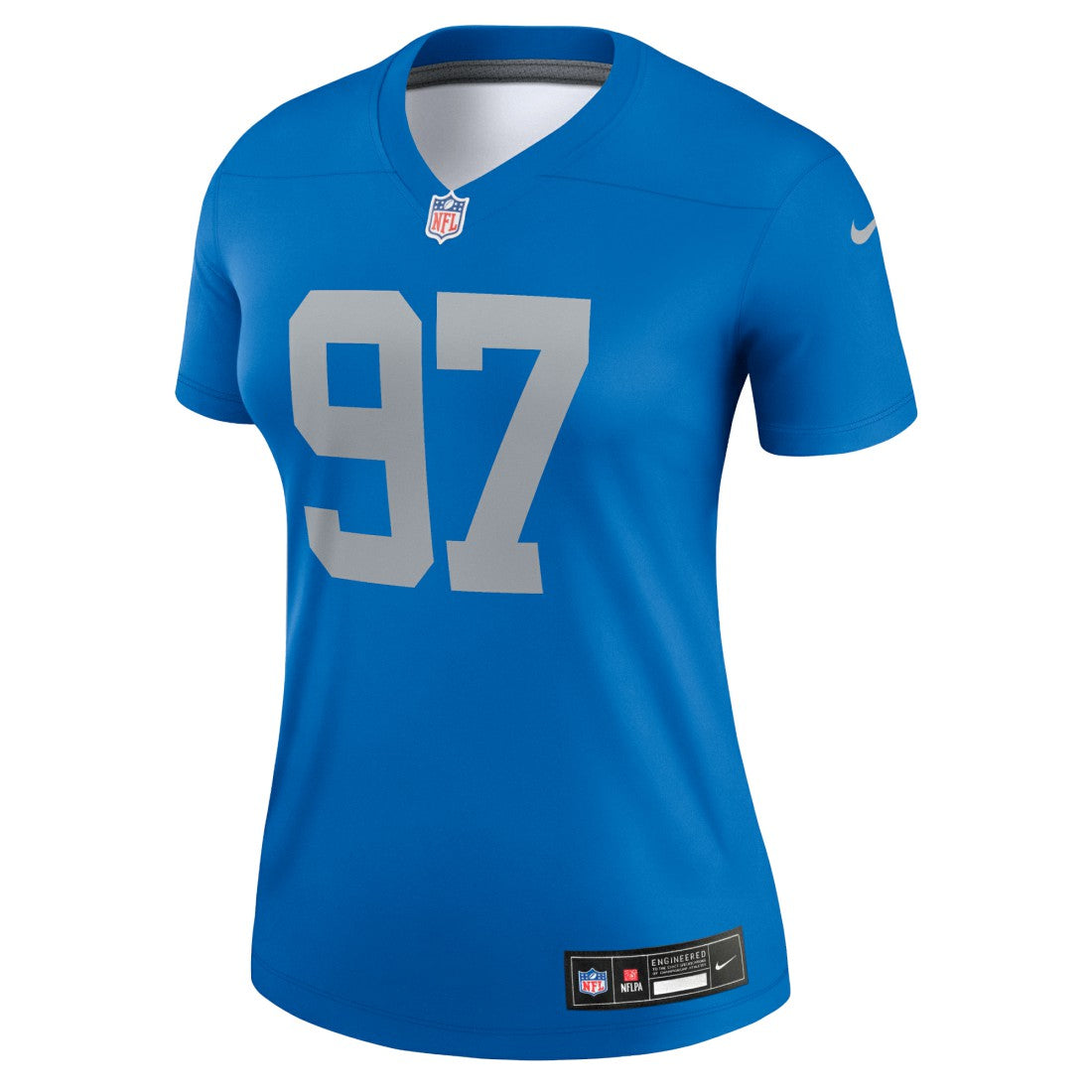 Aidan Hutchinson Detroit Lions Women's Alternate Legend Player Performance Top Blue