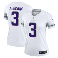 Jordan Addison Minnesota Vikings Women's Alternate Legend Player Performance Top White