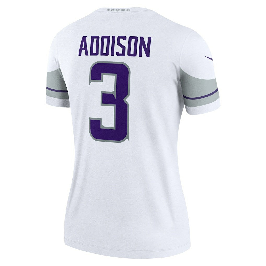 Jordan Addison Minnesota Vikings Women's Alternate Legend Player Performance Top White