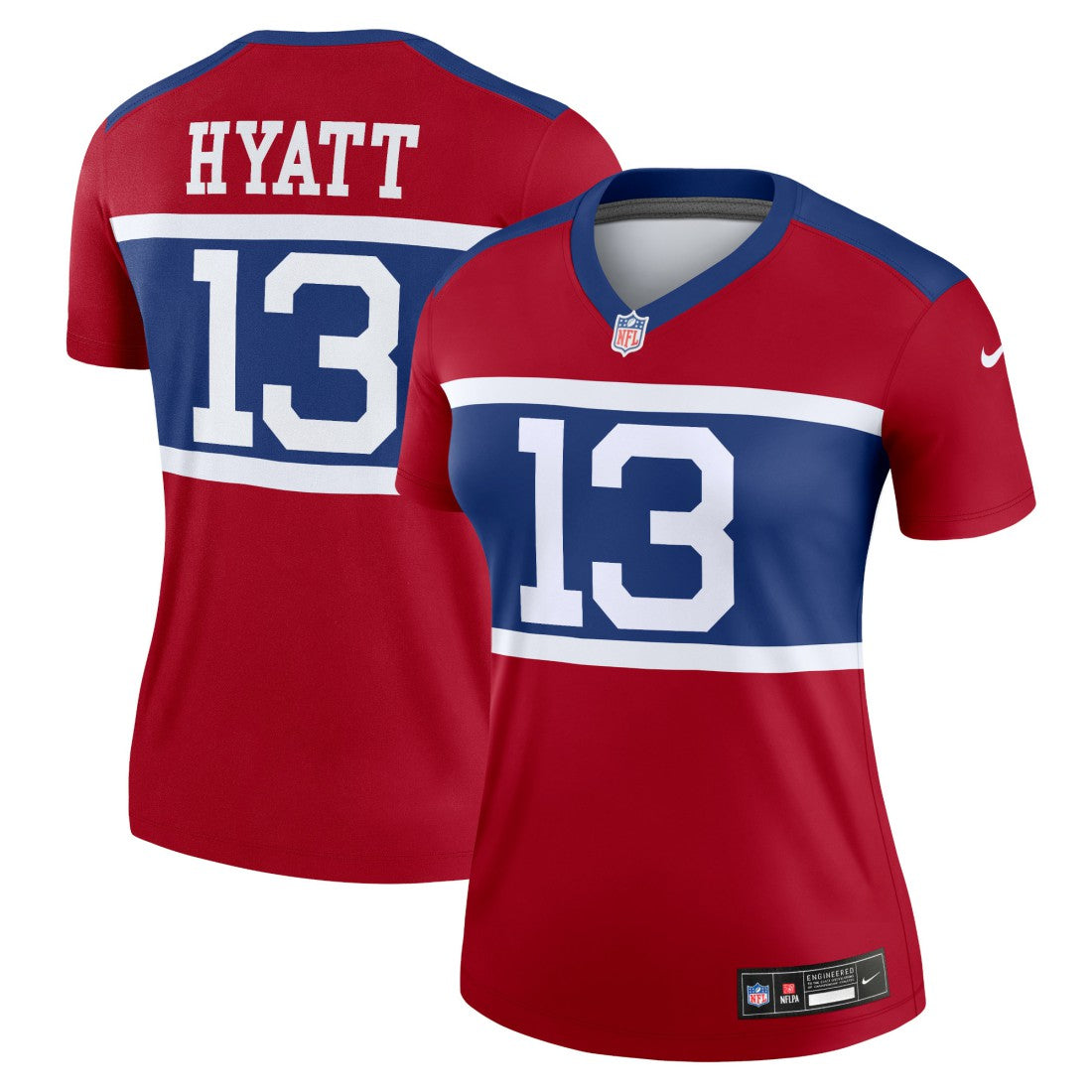 Jalin Hyatt New York Giants Women's Alternate Legend Player Performance Top Red