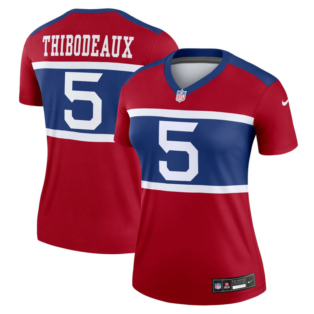 Kayvon Thibodeaux New York Giants Women's Alternate Legend Player Performance Top Red