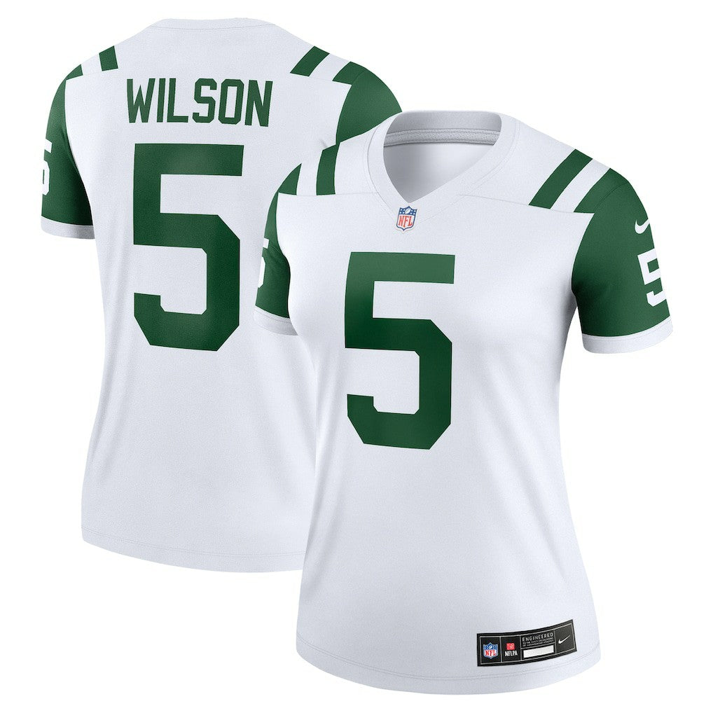 Garrett Wilson New York Jets Women's Alternate Legend Player Performance Top Classic Alternate White