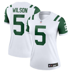 Garrett Wilson New York Jets Women's Alternate Legend Player Performance Top Classic Alternate White