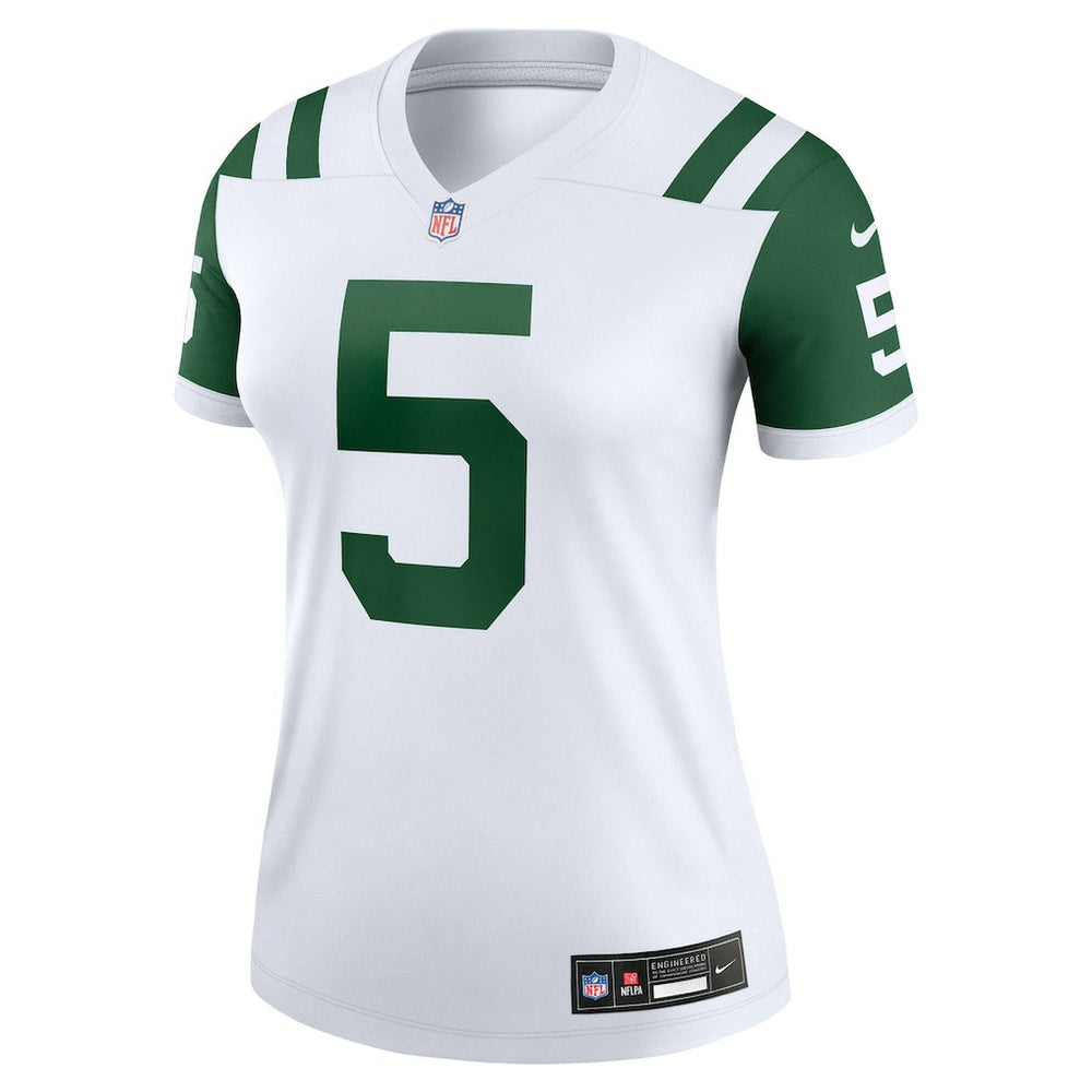 Garrett Wilson New York Jets Women's Alternate Legend Player Performance Top Classic Alternate White