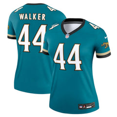 Travon Walker Jacksonville Jaguars Women's Alternate Legend Player Performance Top Prowler Throwback Teal