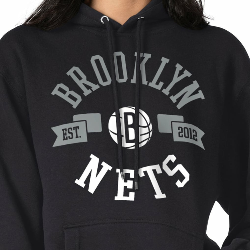 Brooklyn Nets G-III 4Her by Carl Banks Women's City Pullover Hoodie Black