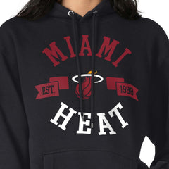 Miami Heat G-III 4Her by Carl Banks Women's City Pullover Hoodie Black