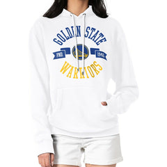 Golden State Warriors G-III 4Her by Carl Banks Women's City Pullover Hoodie White