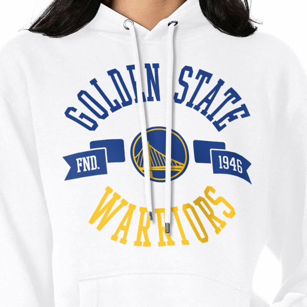 Golden State Warriors G-III 4Her by Carl Banks Women's City Pullover Hoodie White