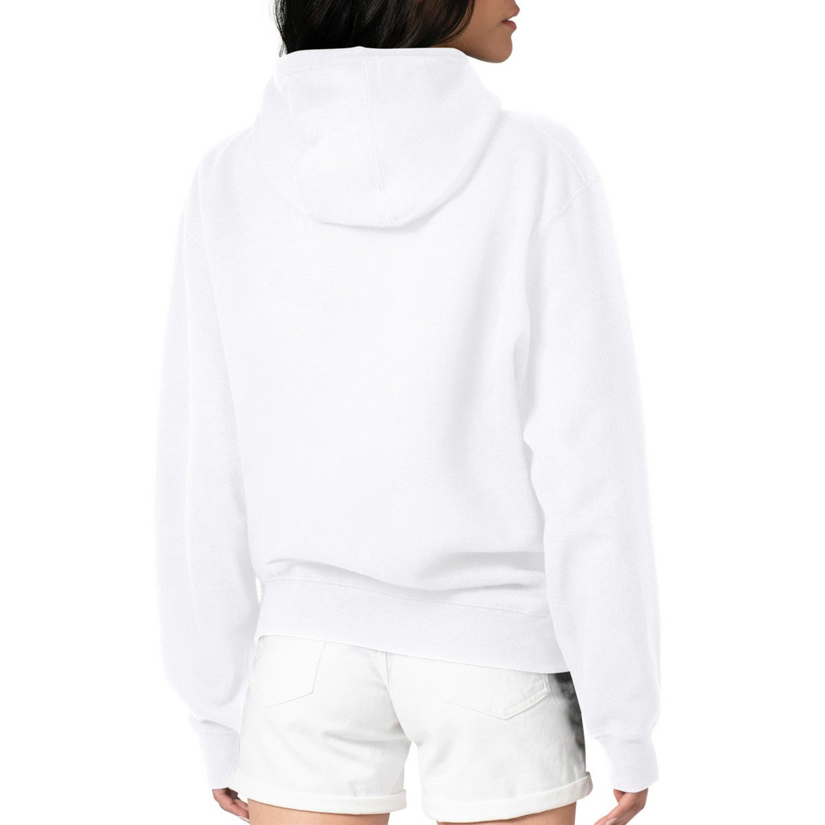 Milwaukee Bucks G-III 4Her by Carl Banks Women's City Pullover Hoodie White
