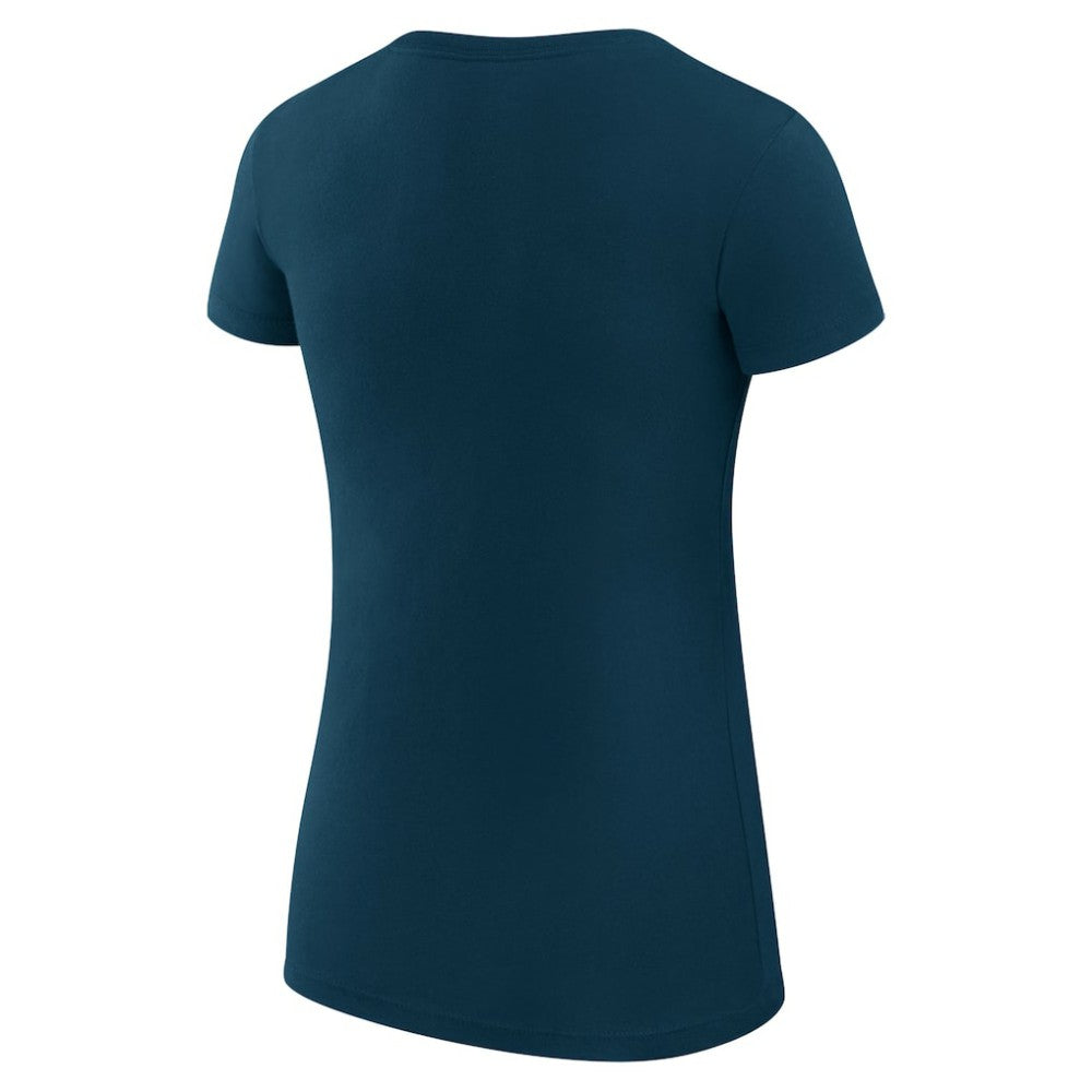 NHL Nashville Predators G-III 4Her by Carl Banks Women's Super-Slim Fit Lightweight Team Sport T-Shirt - Navy