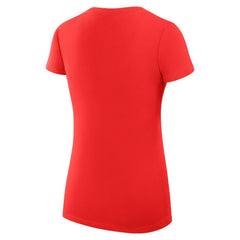 NHL Florida Panthers G-III 4Her by Carl Banks Women's Super-Slim Fit Lightweight Graphic V-Neck T-Shirt - Red