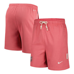 USMNT Standard Issue Fleece Performance Shorts Pink