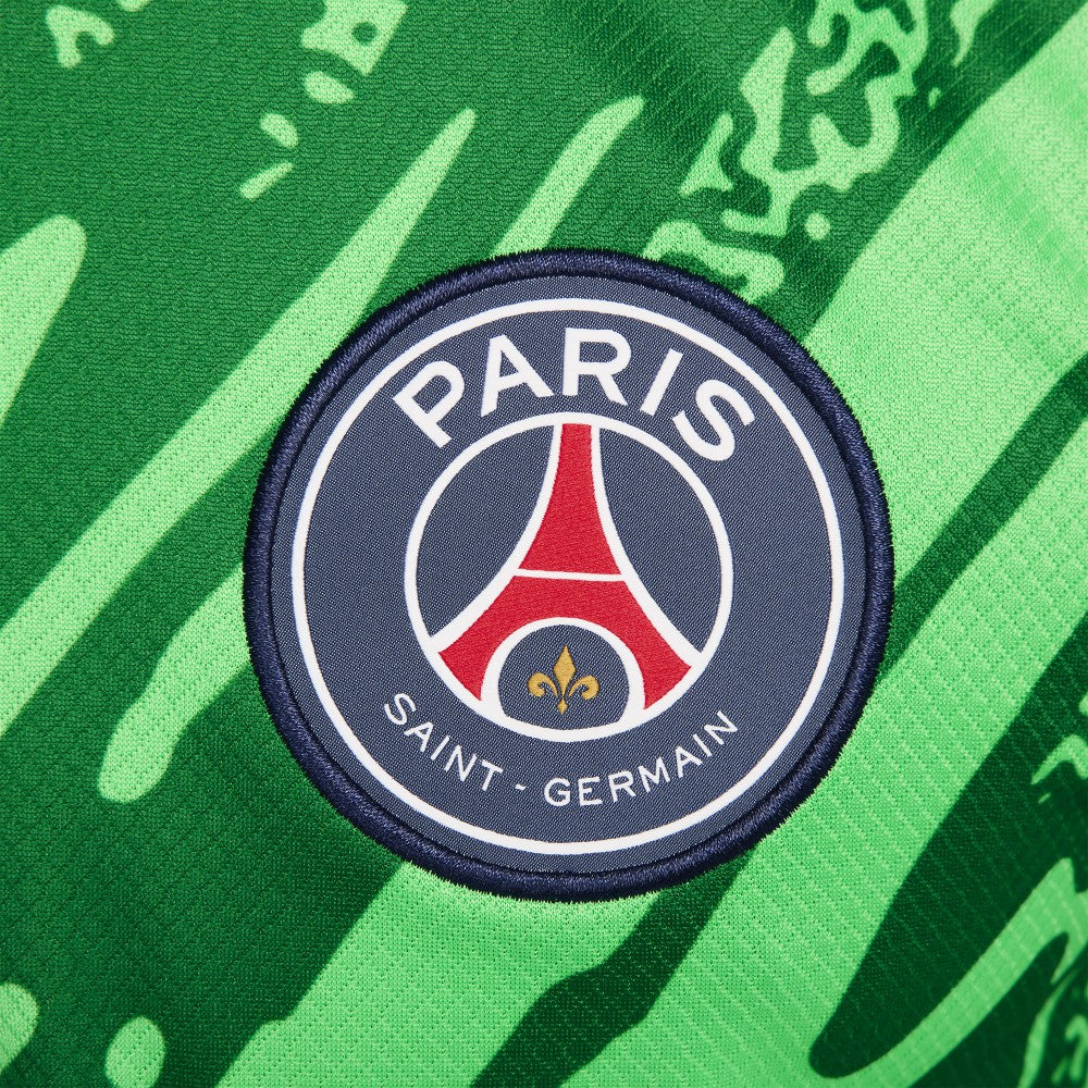 Paris Saint-Germain 2024/25 Goalkeeper Replica Stadium Long Sleeve Jersey Green