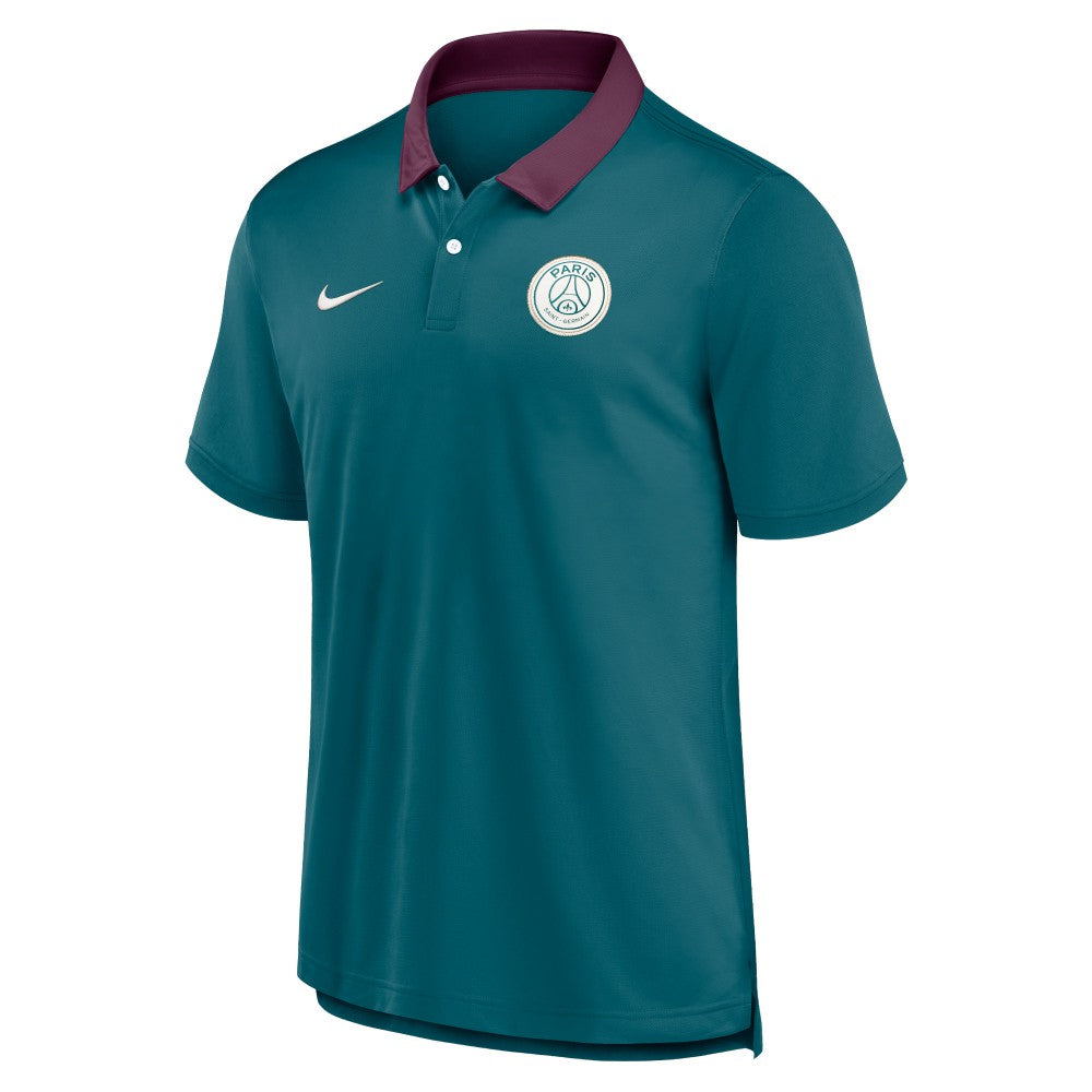 Paris Saint-Germain 2024/25 Performance 2.0 Polo Teal