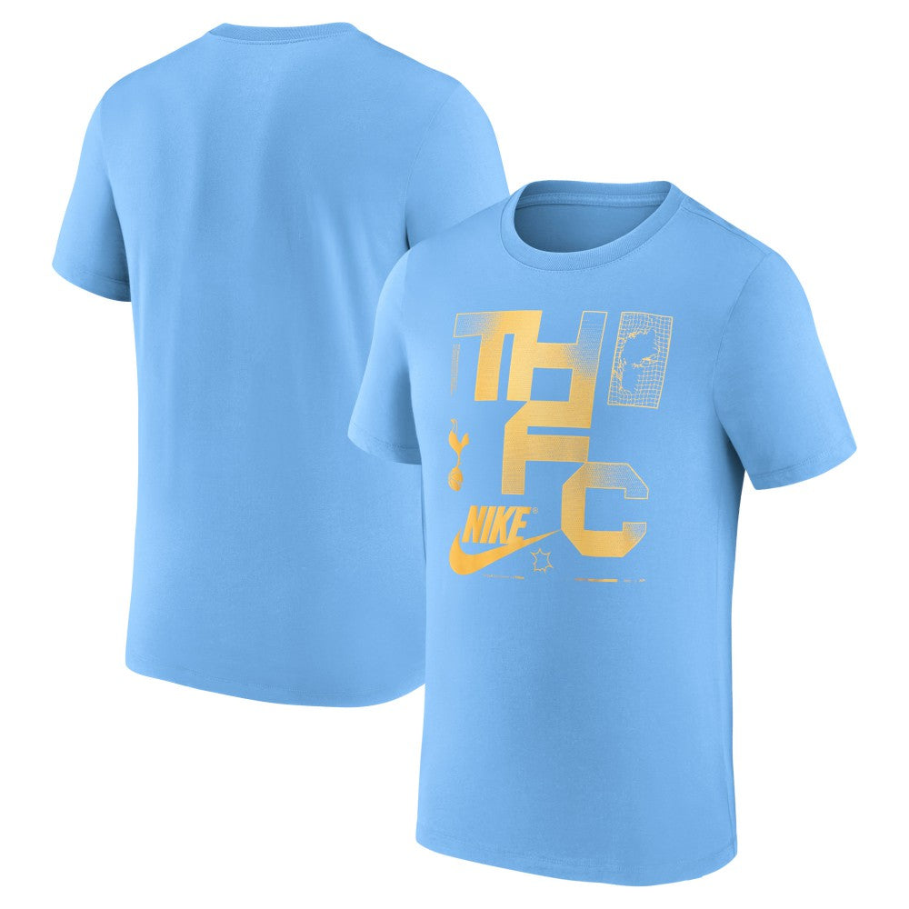 Tottenham Hotspur Futura T-Shirt Blue