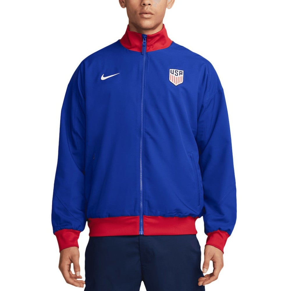 USMNT 2024 Strike Anthem Full-Zip Jacket Royal
