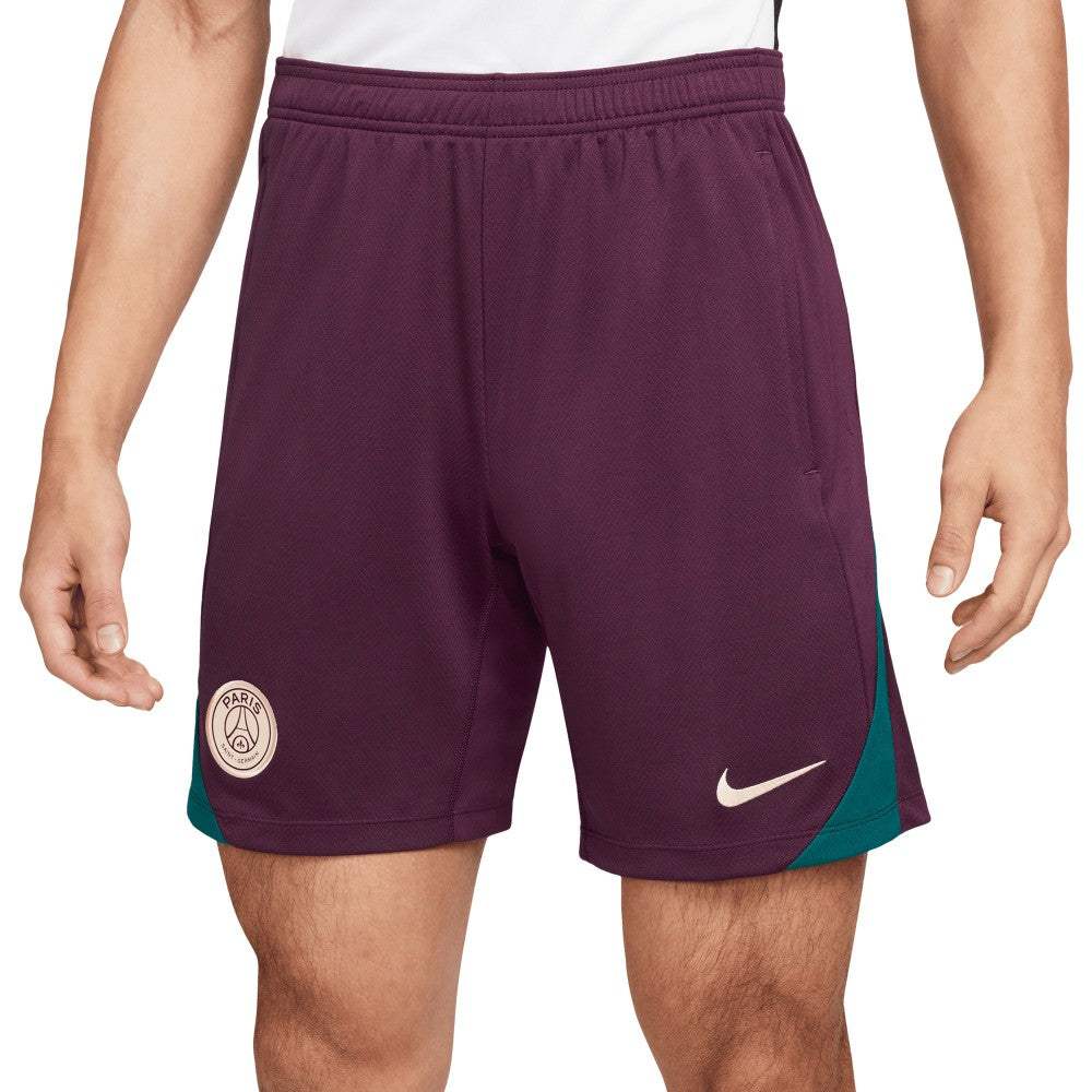 Paris Saint-Germain 2024/25 Strike Shorts Burgundy