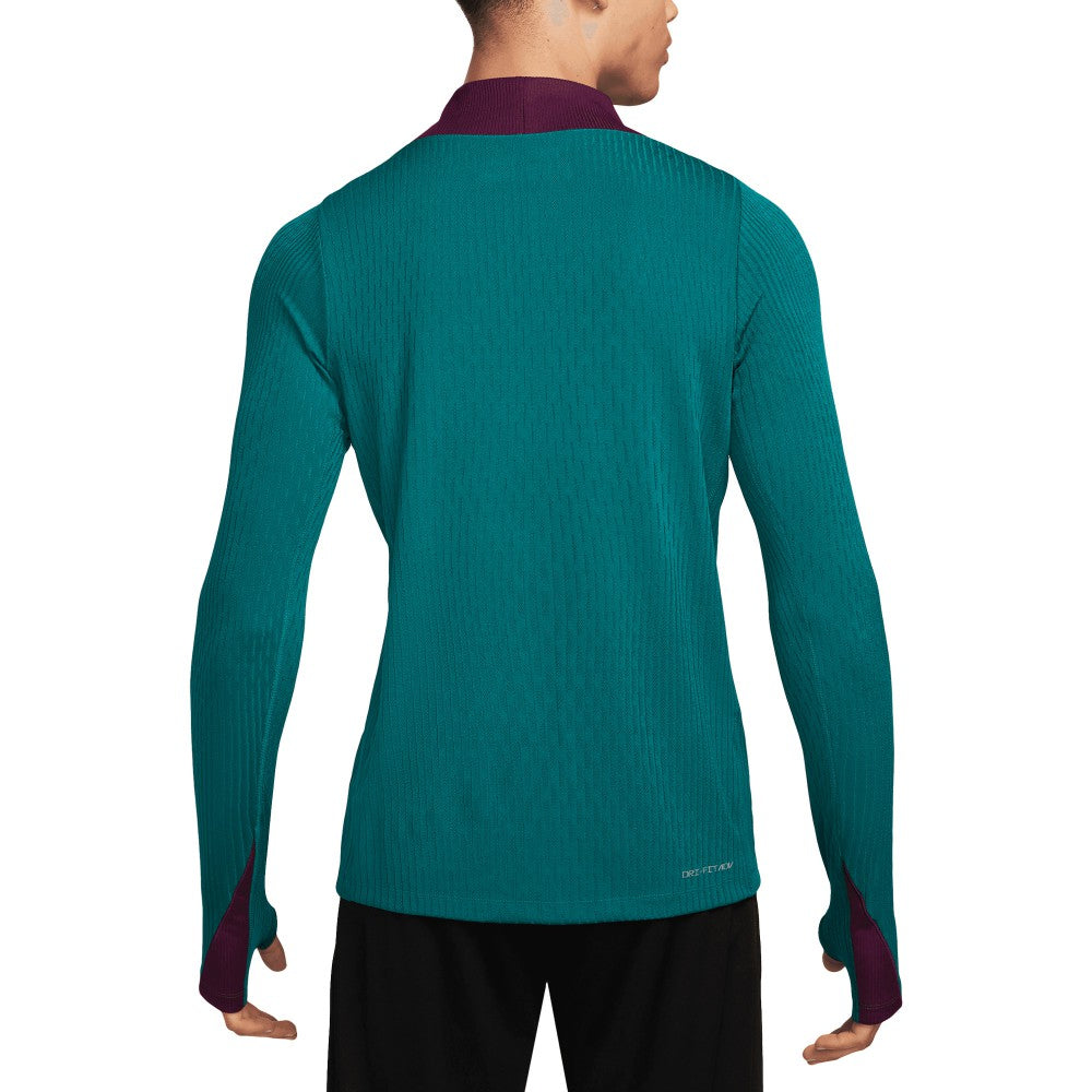 Paris Saint-Germain 2024/25 Advance Strike Drill Performance Quarter-Zip Top Teal