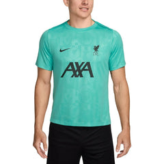 Liverpool 2024/25 Academy Pro Pre-Match Top Teal