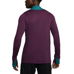 Paris Saint-Germain 2024/25 Strike Drill Performance Quarter-Zip Long Sleeve Top Burgundy shop