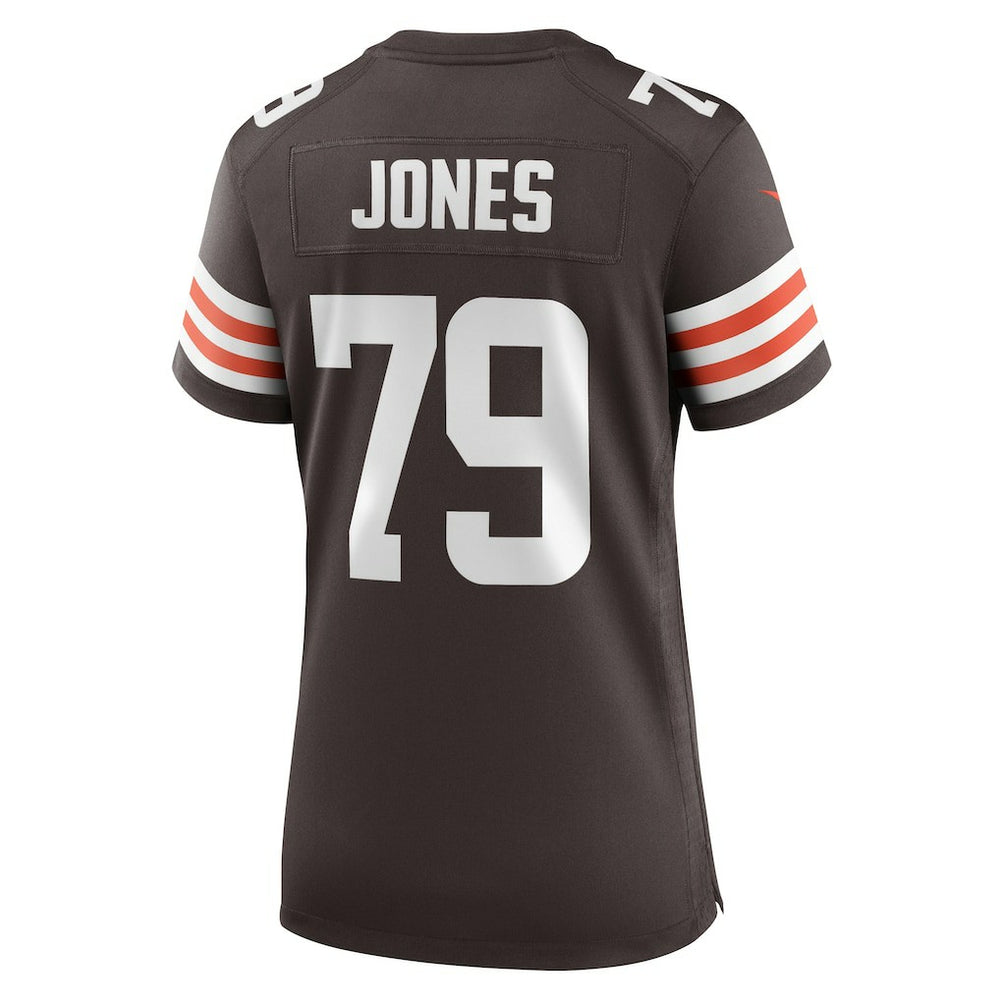 Dawand Jones Cleveland Browns Women's Team Game Jersey Brown