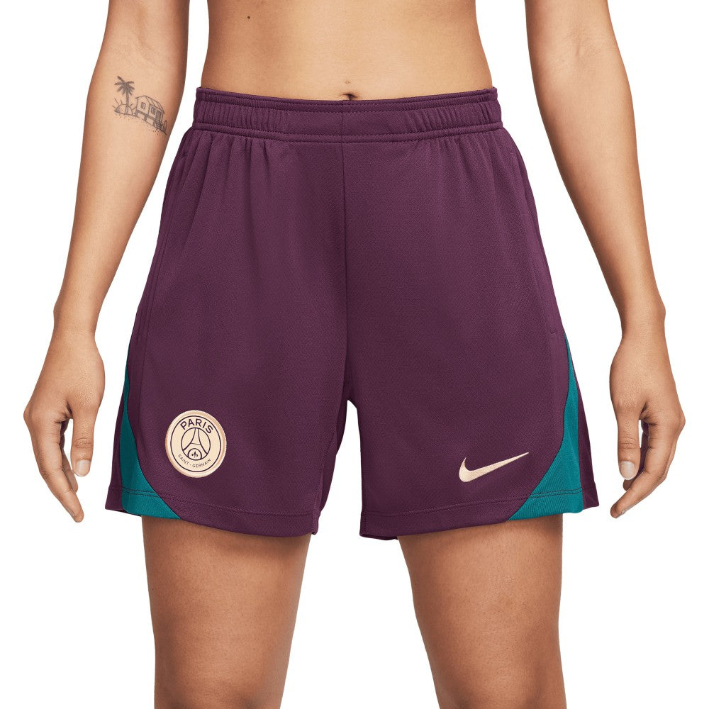 Paris Saint-Germain Women's 2024/25 Strike Performance Shorts Burgundy shop