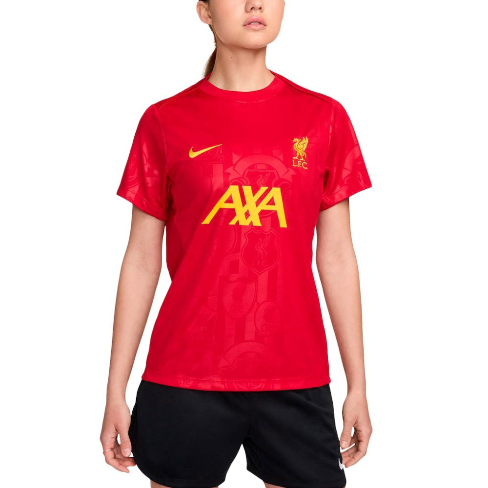Liverpool Women's 2024/25 Academy Pro Pre-Match Top Red sale