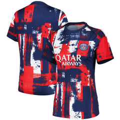 Paris Saint-Germain Women's 2024/25 Home Academy Pro Pre-Match Top Navy
