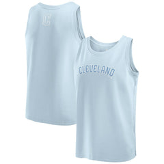 Cleveland Guardians Fanatics Elements Tank Top - Light Blue Tanks