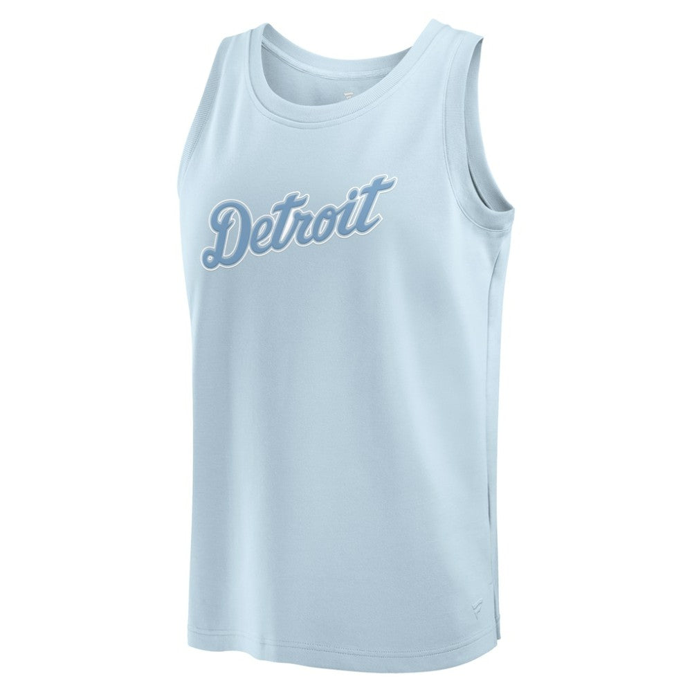 Detroit Tigers Fanatics Elements Tank Top - Light Blue Tanks