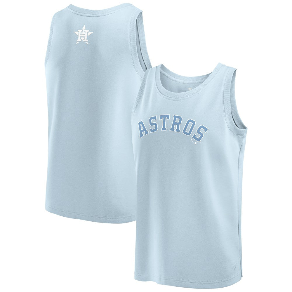 Houston Astros Fanatics Elements Tank Top - Light Blue Tanks