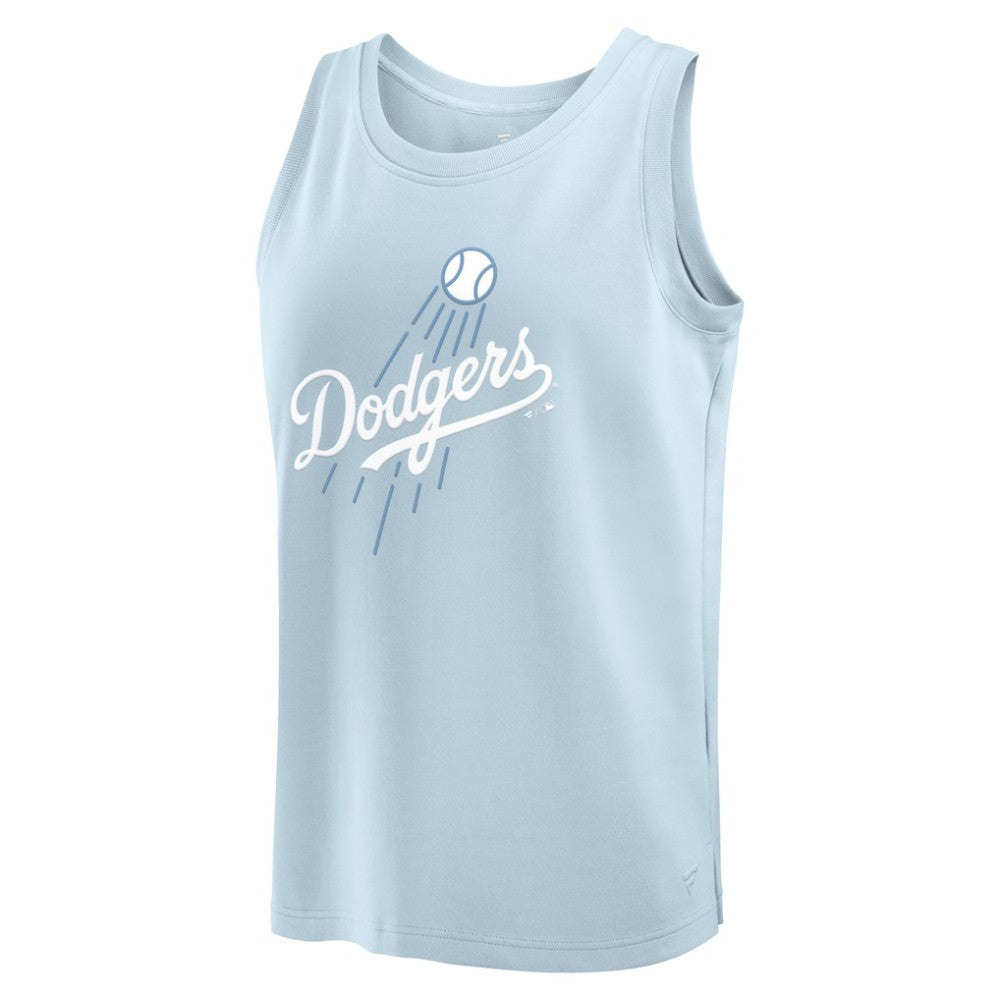 Los Angeles Dodgers Fanatics Elements Tank Top - Light Blue Tanks