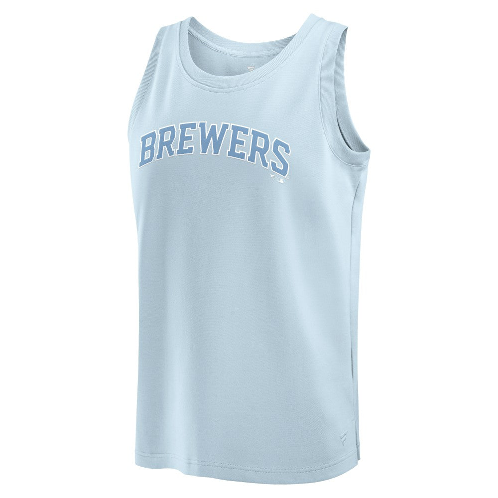 Milwaukee Brewers Fanatics Elements Tank Top - Light Blue Tanks