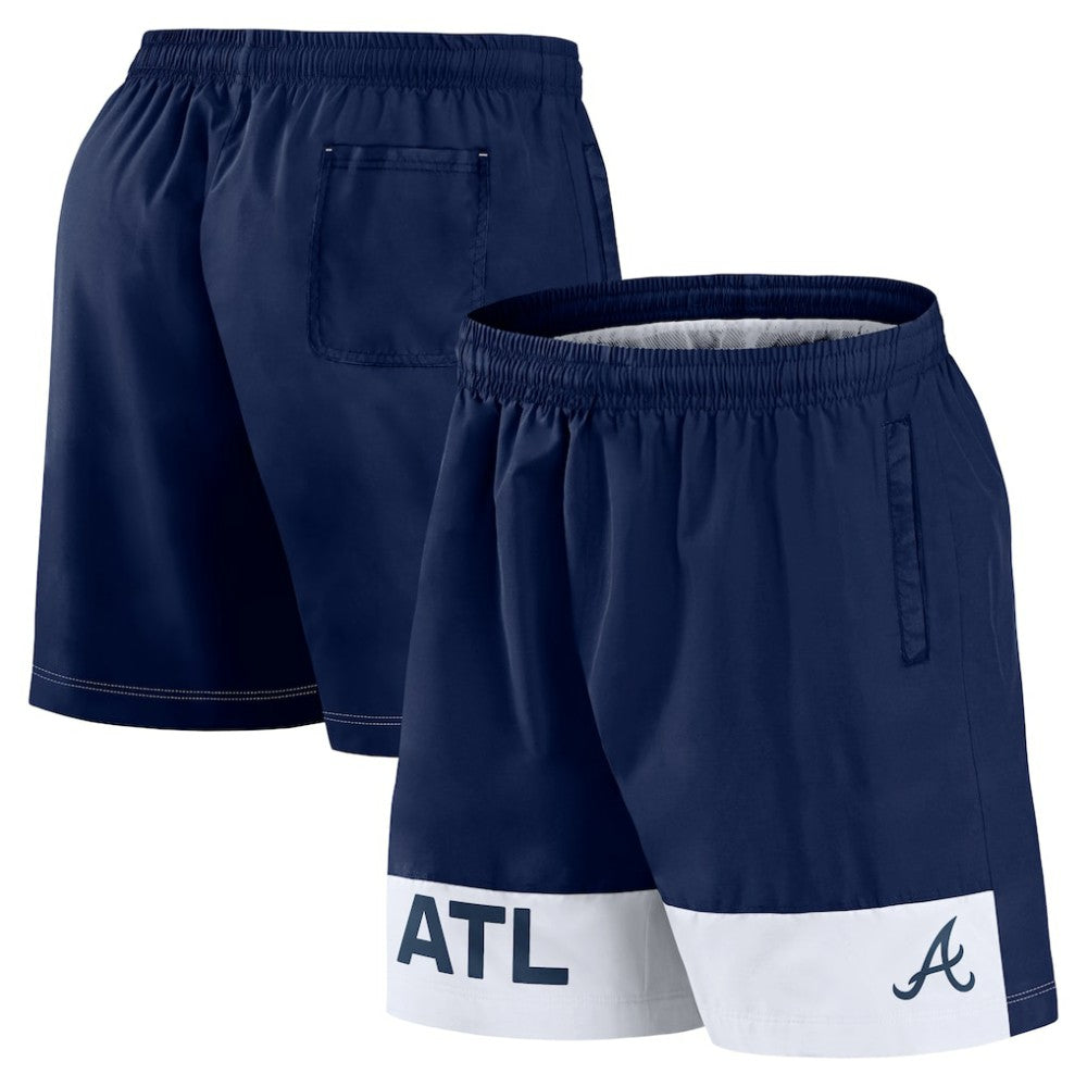 Atlanta Braves Fanatics Elements Swim Shorts - Navy Shorts