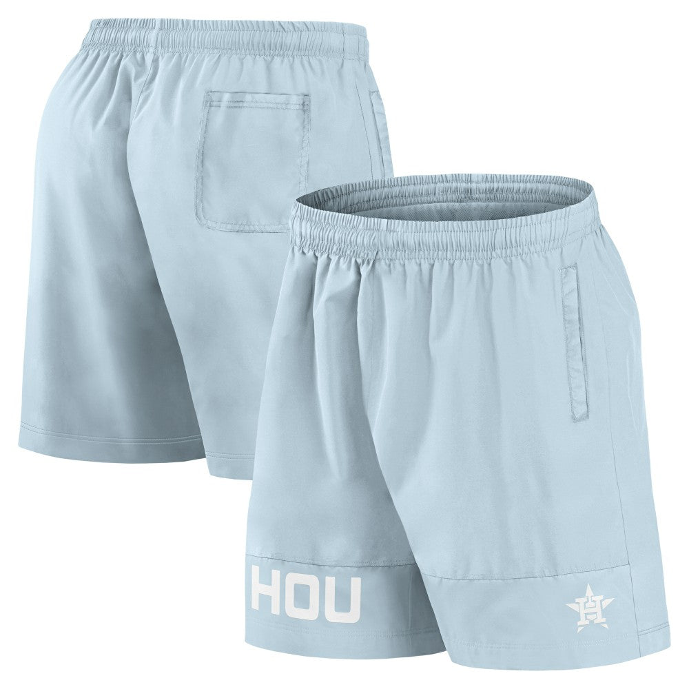 Houston Astros Fanatics Elements Swim Shorts - Light Blue Shorts