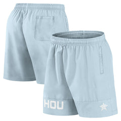 Houston Astros Fanatics Elements Swim Shorts - Light Blue Shorts
