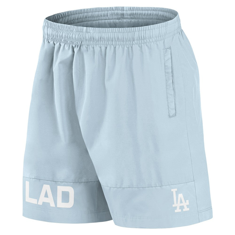 Los Angeles Dodgers Fanatics Elements Swim Shorts - Light Blue Shorts