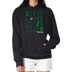 NHL Dallas Stars G-III 4Her by Carl Banks Women's Hockey Love Fleece Pullover Hoodie - Black