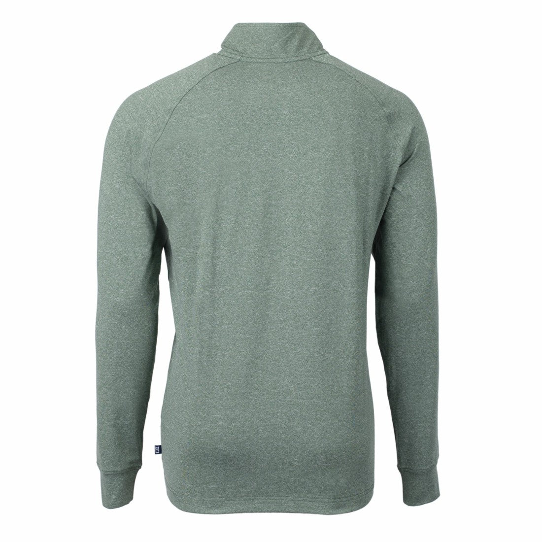 Green Bay Packers Cutter & Buck Adapt Eco Knit Quarter-Zip Pullover Top Heather Green