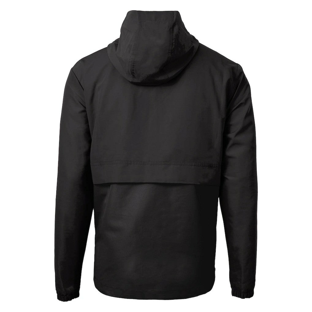 New York Giants Cutter & Buck Charter Eco Recycled Anorak Half-Zip Jacket Black