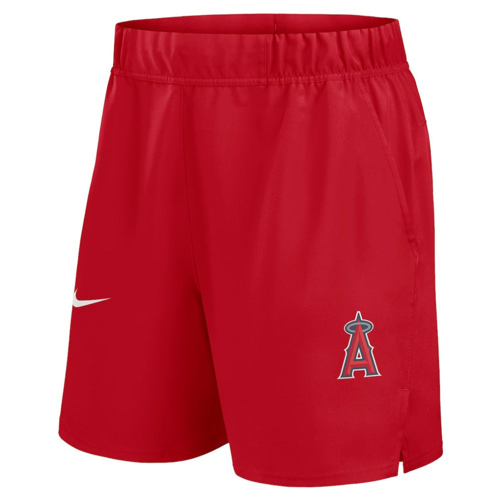 Los Angeles Angels Nike Woven Victory Dri-FIT Shorts - Red Shorts