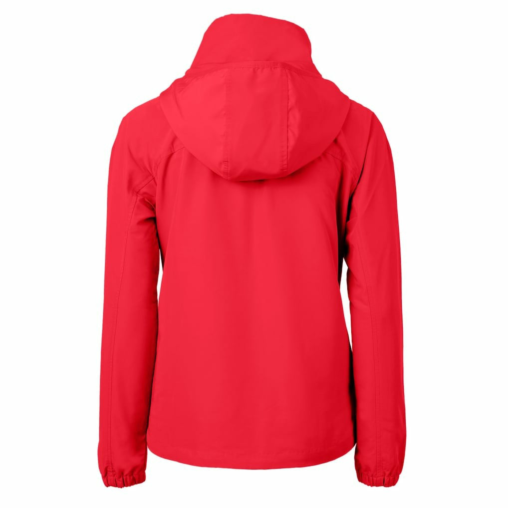 San Francisco 49ers Cutter & Buck Women's Charter Eco Recycled Full-Zip Jacket Red