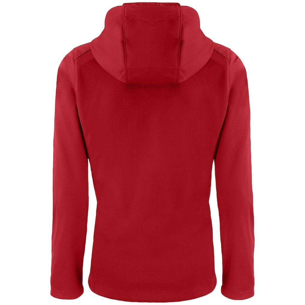 San Francisco 49ers Cutter & Buck Women's Evoke Eco Softshell Recycled Full-Zip Hooded Jacket Scarlet