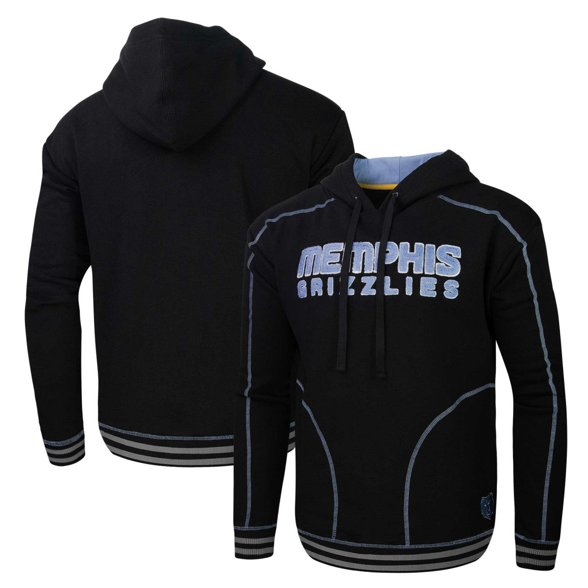 Memphis Grizzlies Stadium Essentials Baseline Pullover Hoodie Black