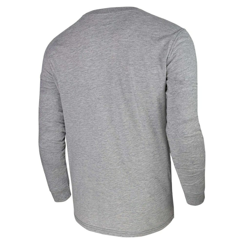 Chicago Bulls Unisex Loge Long Sleeve T-Shirt Heather Gray