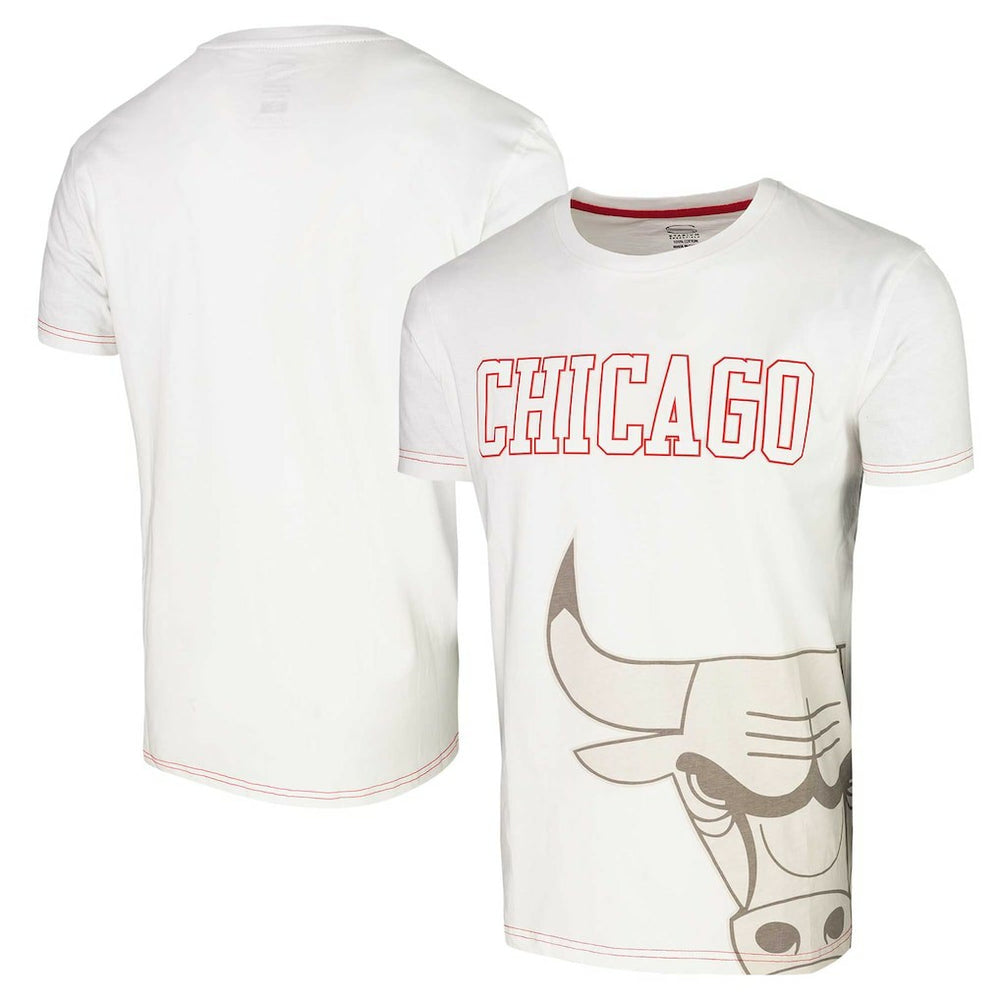 Chicago Bulls Stadium Essentials Unisex Scoreboard T-Shirt White